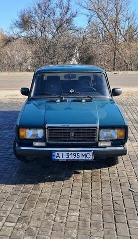 Зеленый ВАЗ 2107, объемом двигателя 1.45 л и пробегом 70 тыс. км за 1200 $, фото 1 на Automoto.ua