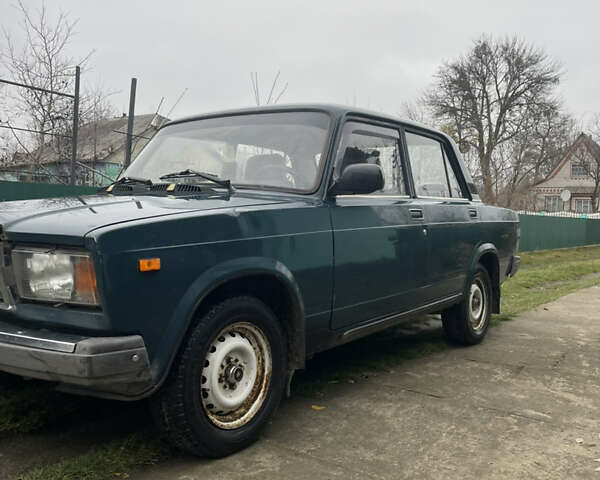 Зелений ВАЗ 2107, об'ємом двигуна 1.5 л та пробігом 245 тис. км за 1250 $, фото 1 на Automoto.ua