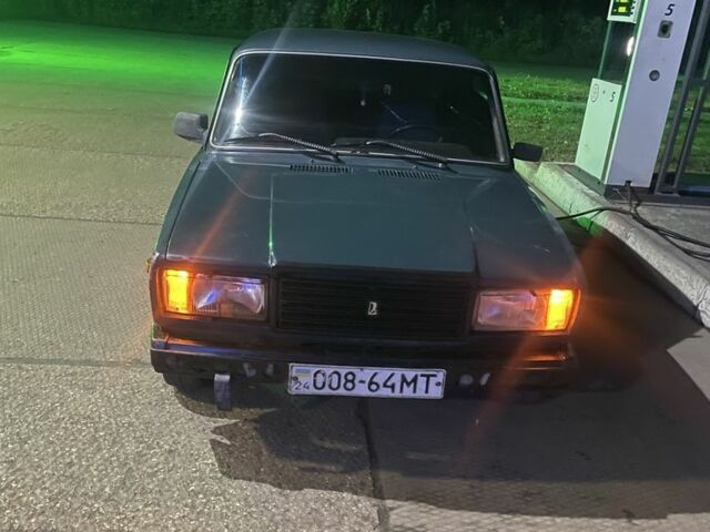 Зелений ВАЗ 2107, об'ємом двигуна 1.5 л та пробігом 3 тис. км за 800 $, фото 1 на Automoto.ua