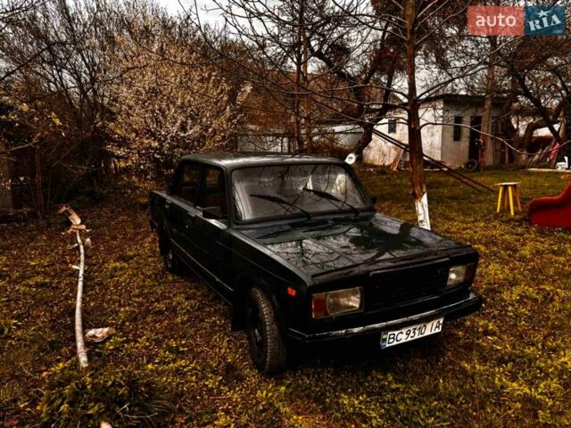 Зеленый ВАЗ 2107, объемом двигателя 1.57 л и пробегом 150 тыс. км за 650 $, фото 1 на Automoto.ua