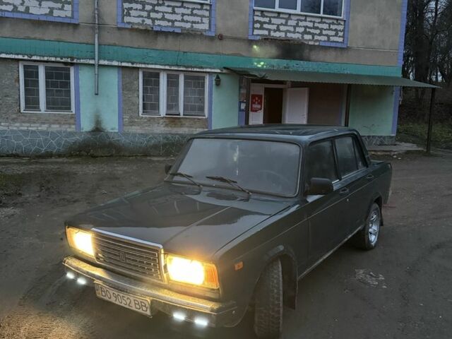 Зеленый ВАЗ 2107, объемом двигателя 1.6 л и пробегом 22 тыс. км за 900 $, фото 1 на Automoto.ua