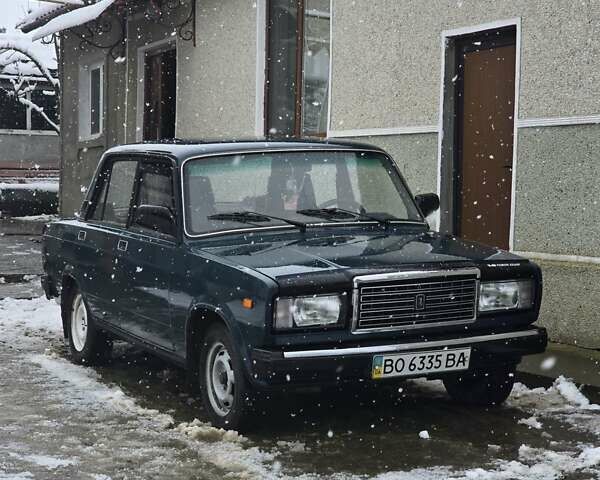 Зеленый ВАЗ 2107, объемом двигателя 1.57 л и пробегом 150 тыс. км за 1250 $, фото 1 на Automoto.ua