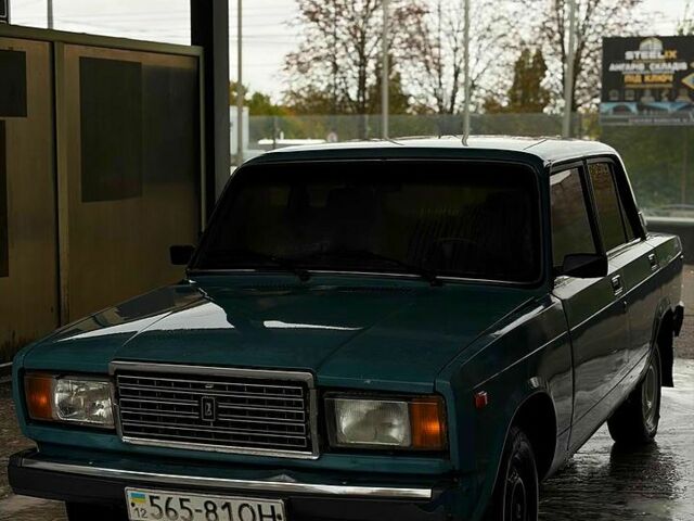 Зелений ВАЗ 2107, об'ємом двигуна 1.5 л та пробігом 40 тис. км за 750 $, фото 1 на Automoto.ua
