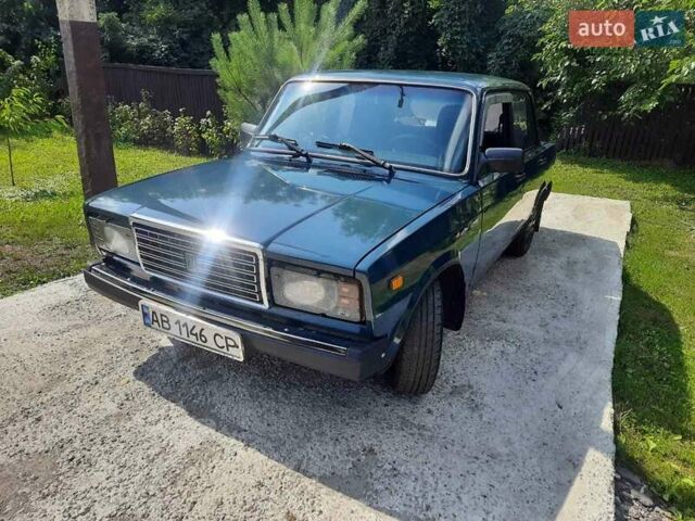 Зеленый ВАЗ 2107, объемом двигателя 1.57 л и пробегом 150 тыс. км за 1264 $, фото 1 на Automoto.ua