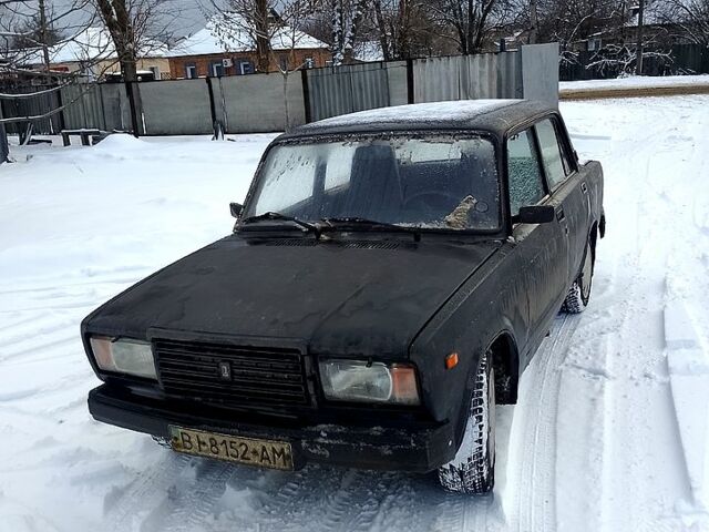 Зеленый ВАЗ 2107, объемом двигателя 1.6 л и пробегом 0 тыс. км за 650 $, фото 1 на Automoto.ua