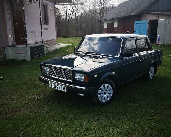 Зелений ВАЗ 2107, об'ємом двигуна 1.6 л та пробігом 75 тис. км за 1900 $, фото 1 на Automoto.ua