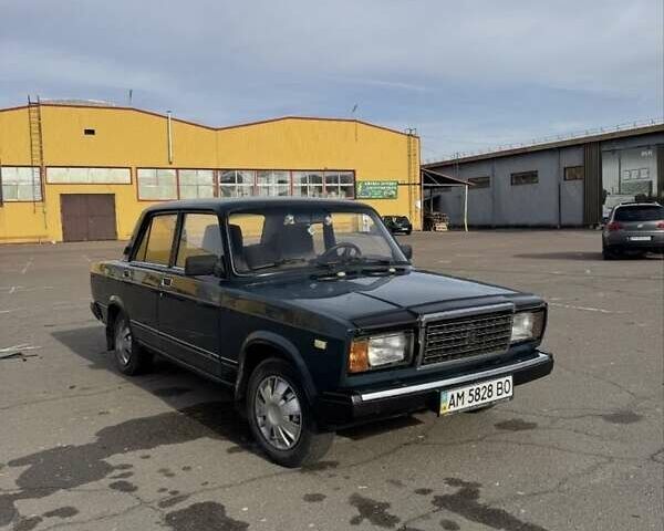 Зелений ВАЗ 2107, об'ємом двигуна 1.6 л та пробігом 88 тис. км за 1450 $, фото 1 на Automoto.ua