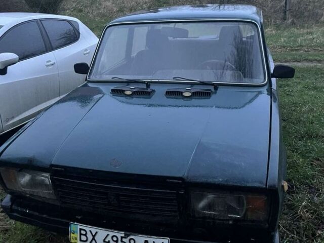 Зелений ВАЗ 2107, об'ємом двигуна 1.5 л та пробігом 99 тис. км за 369 $, фото 1 на Automoto.ua