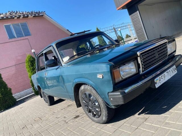 Зелений ВАЗ 2107, об'ємом двигуна 1.6 л та пробігом 160 тис. км за 849 $, фото 1 на Automoto.ua