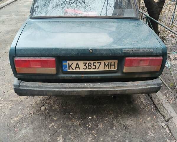 Зелений ВАЗ 2107, об'ємом двигуна 1.6 л та пробігом 14 тис. км за 903 $, фото 1 на Automoto.ua