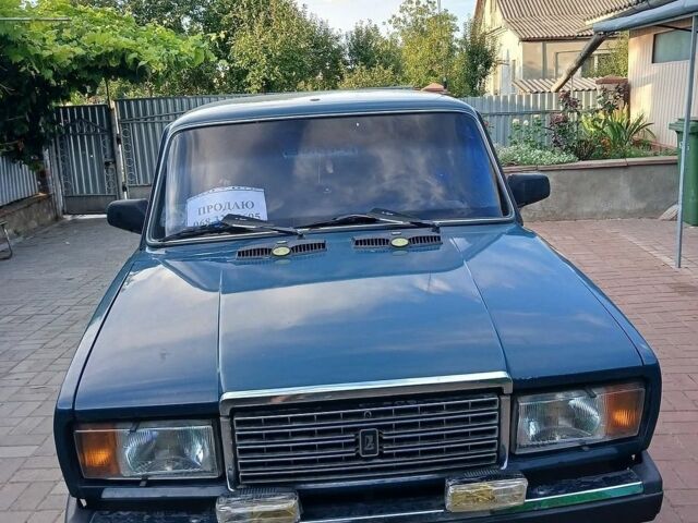 Зелений ВАЗ 2107, об'ємом двигуна 1.45 л та пробігом 75 тис. км за 900 $, фото 1 на Automoto.ua
