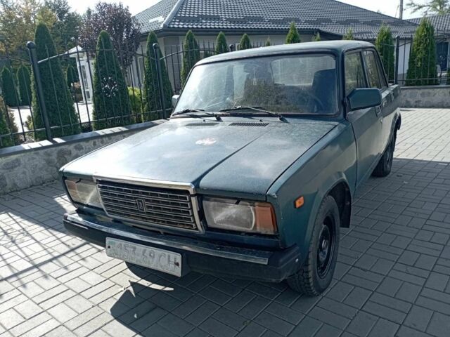 Зелений ВАЗ 2107, об'ємом двигуна 1 л та пробігом 1 тис. км за 750 $, фото 1 на Automoto.ua