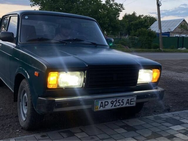 Зеленый ВАЗ 2107, объемом двигателя 1.5 л и пробегом 85 тыс. км за 1451 $, фото 1 на Automoto.ua