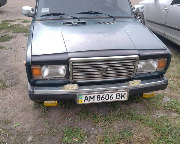 Зелений ВАЗ 2107, об'ємом двигуна 1.57 л та пробігом 300 тис. км за 900 $, фото 1 на Automoto.ua