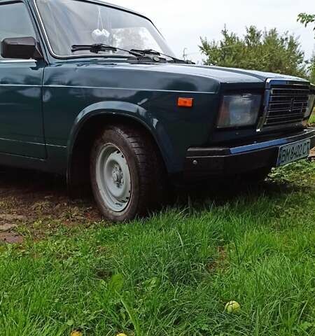Зелений ВАЗ 2107, об'ємом двигуна 1.5 л та пробігом 208 тис. км за 1300 $, фото 1 на Automoto.ua
