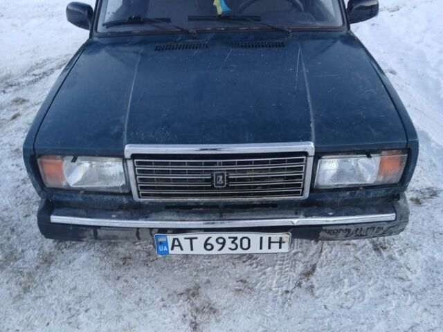 Зелений ВАЗ 2107, об'ємом двигуна 1.5 л та пробігом 230 тис. км за 750 $, фото 1 на Automoto.ua