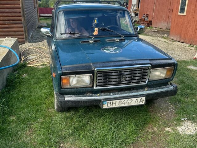 Зелений ВАЗ 2107, об'ємом двигуна 0 л та пробігом 47 тис. км за 1000 $, фото 1 на Automoto.ua