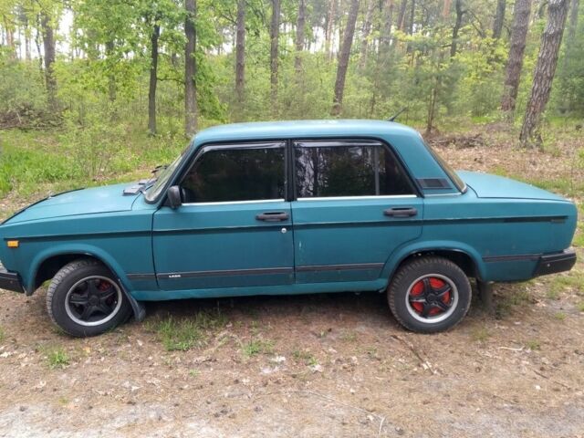 Зеленый ВАЗ 2107, объемом двигателя 1 л и пробегом 1 тыс. км за 1200 $, фото 1 на Automoto.ua