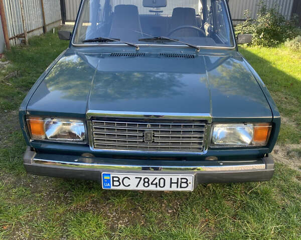 Зелений ВАЗ 2107, об'ємом двигуна 1.45 л та пробігом 52 тис. км за 1600 $, фото 1 на Automoto.ua