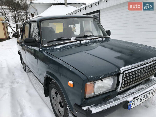 Зеленый ВАЗ 2107, объемом двигателя 1.5 л и пробегом 180 тыс. км за 850 $, фото 1 на Automoto.ua