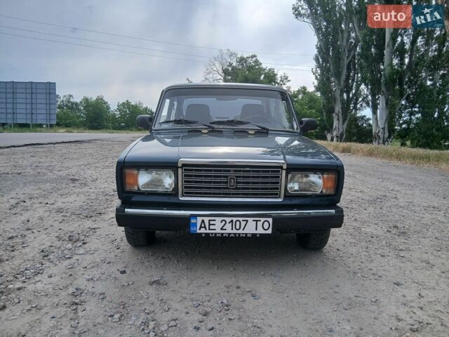 Зеленый ВАЗ 2107, объемом двигателя 1.45 л и пробегом 95 тыс. км за 2000 $, фото 1 на Automoto.ua