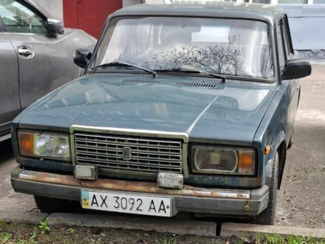 Зелений ВАЗ 2107, об'ємом двигуна 1.45 л та пробігом 61 тис. км за 1200 $, фото 1 на Automoto.ua