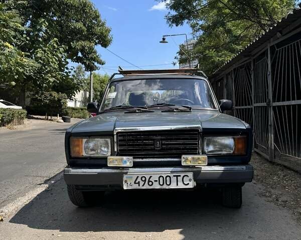 Зеленый ВАЗ 2107, объемом двигателя 1.45 л и пробегом 75 тыс. км за 1500 $, фото 1 на Automoto.ua