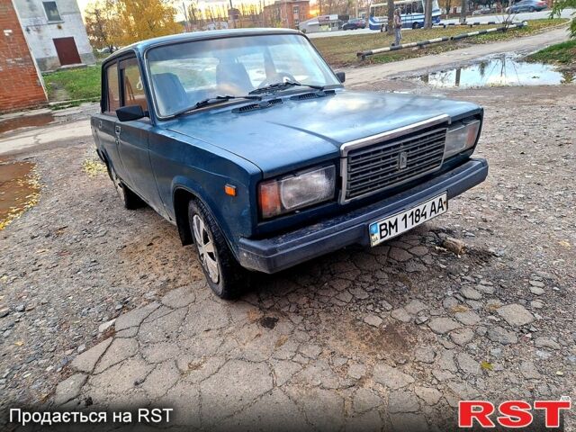 Зелений ВАЗ 2107, об'ємом двигуна 1.5 л та пробігом 130 тис. км за 600 $, фото 1 на Automoto.ua