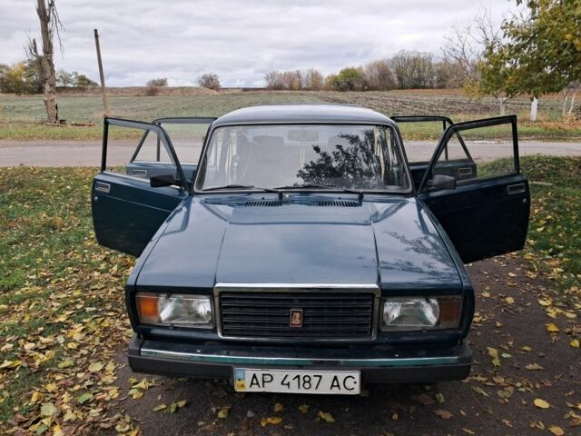 ВАЗ 2107 2004 в Новомосковске на Automoto.ua Зеленый ВАЗ 2107, объемом двигателя 1.5 л и пробегом 22 тыс. км за 2100 $, фото 1 на Automoto.ua