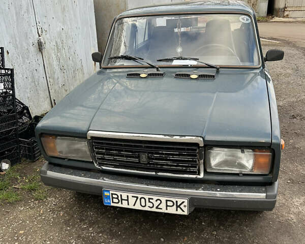 Зеленый ВАЗ 2107, объемом двигателя 1.5 л и пробегом 123 тыс. км за 1413 $, фото 1 на Automoto.ua