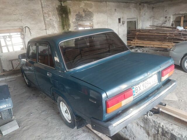 Зеленый ВАЗ 2107, объемом двигателя 1.5 л и пробегом 140 тыс. км за 790 $, фото 1 на Automoto.ua