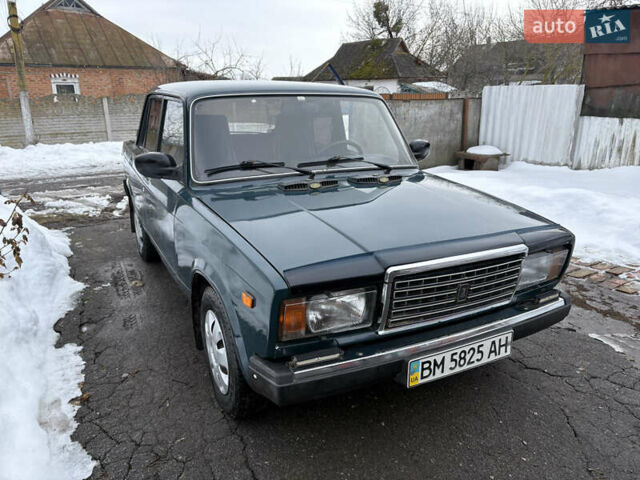 Зеленый ВАЗ 2107, объемом двигателя 1.5 л и пробегом 91 тыс. км за 1100 $, фото 1 на Automoto.ua