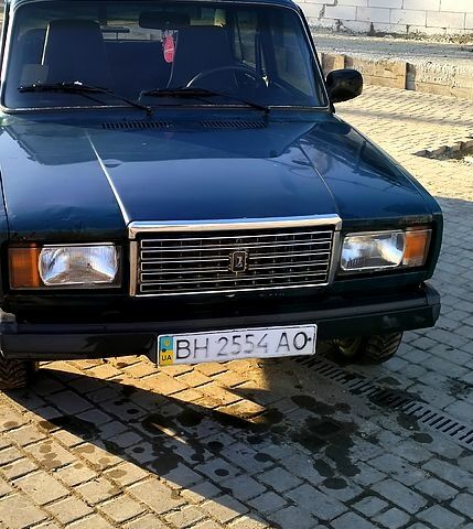 Зелений ВАЗ 2107, об'ємом двигуна 1.5 л та пробігом 100 тис. км за 850 $, фото 1 на Automoto.ua