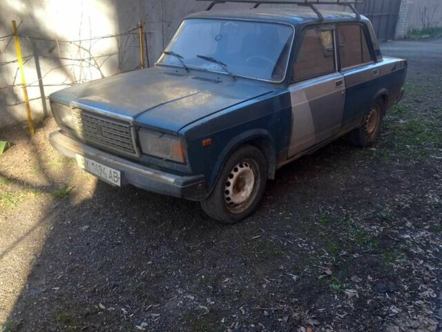 Зеленый ВАЗ 2107, объемом двигателя 1.5 л и пробегом 1000 тыс. км за 284 $, фото 1 на Automoto.ua