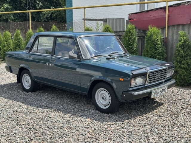 Зелений ВАЗ 2107, об'ємом двигуна 1.5 л та пробігом 77 тис. км за 1450 $, фото 1 на Automoto.ua