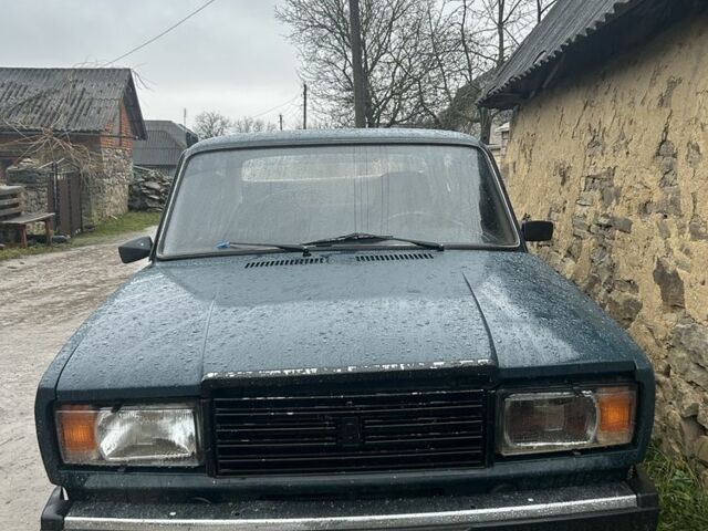 Зелений ВАЗ 2107, об'ємом двигуна 1.5 л та пробігом 68 тис. км за 600 $, фото 1 на Automoto.ua