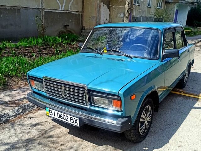 Зелений ВАЗ 2107, об'ємом двигуна 1.5 л та пробігом 170 тис. км за 1700 $, фото 1 на Automoto.ua