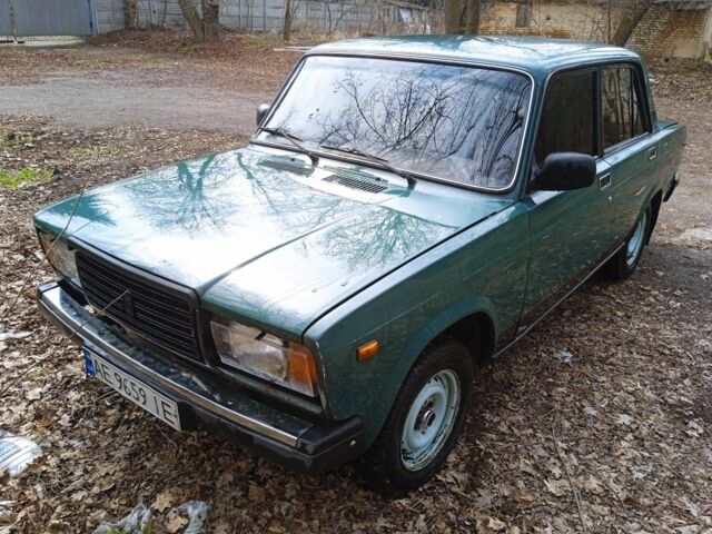 Зеленый ВАЗ 2107, объемом двигателя 1.5 л и пробегом 69 тыс. км за 677 $, фото 1 на Automoto.ua