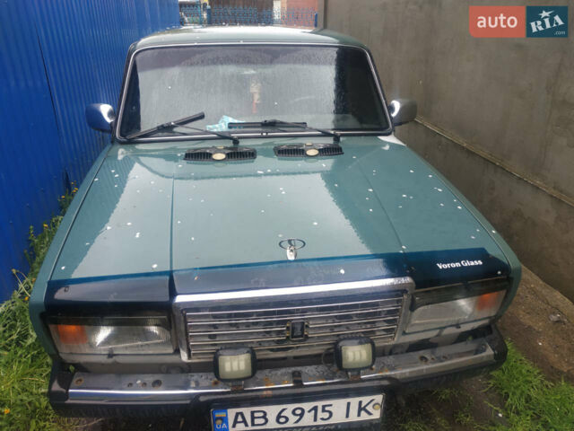 Зелений ВАЗ 2107, об'ємом двигуна 1.5 л та пробігом 100 тис. км за 1600 $, фото 1 на Automoto.ua