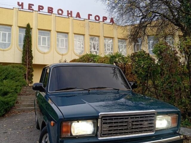 Зеленый ВАЗ 2107, объемом двигателя 1.5 л и пробегом 135 тыс. км за 1100 $, фото 1 на Automoto.ua