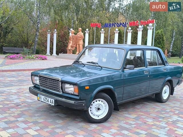 Зелений ВАЗ 2107, об'ємом двигуна 1.45 л та пробігом 44 тис. км за 2500 $, фото 1 на Automoto.ua