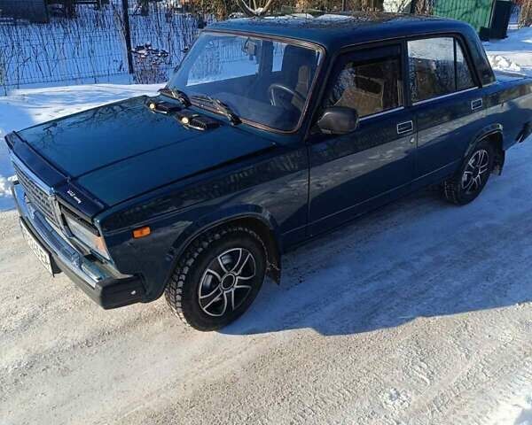 Зеленый ВАЗ 2107, объемом двигателя 1.45 л и пробегом 63 тыс. км за 2500 $, фото 1 на Automoto.ua