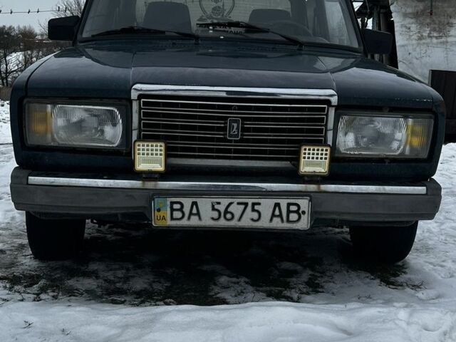 Зелений ВАЗ 2107, об'ємом двигуна 1.5 л та пробігом 77 тис. км за 500 $, фото 1 на Automoto.ua