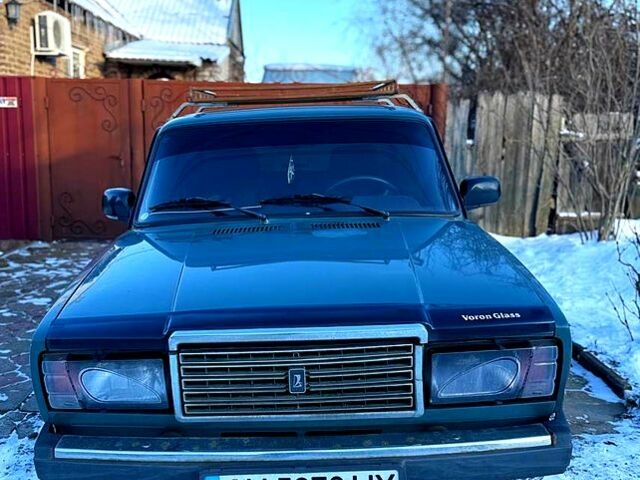 Зеленый ВАЗ 2107, объемом двигателя 1.5 л и пробегом 176 тыс. км за 1100 $, фото 1 на Automoto.ua