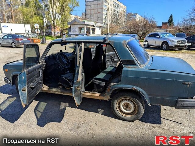 Зеленый ВАЗ 2107, объемом двигателя 1.5 л и пробегом 0 тыс. км за 450 $, фото 1 на Automoto.ua