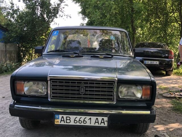 Зелений ВАЗ 2107, об'ємом двигуна 1.5 л та пробігом 170 тис. км за 1150 $, фото 1 на Automoto.ua