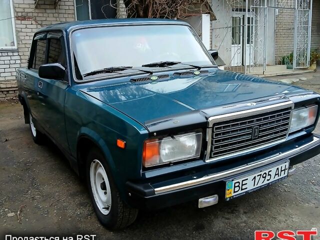 Зеленый ВАЗ 2107, объемом двигателя 1.5 л и пробегом 0 тыс. км за 2000 $, фото 1 на Automoto.ua