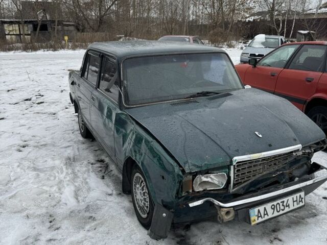 Зелений ВАЗ 2107, об'ємом двигуна 1.5 л та пробігом 150 тис. км за 200 $, фото 1 на Automoto.ua