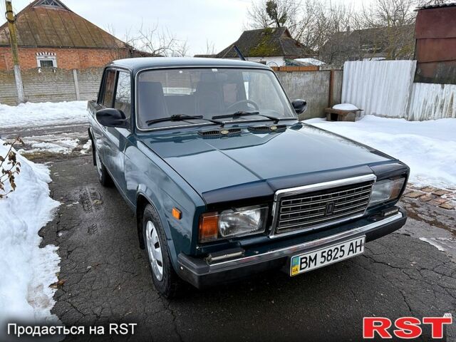 Зеленый ВАЗ 2107, объемом двигателя 1.5 л и пробегом 91 тыс. км за 1100 $, фото 1 на Automoto.ua