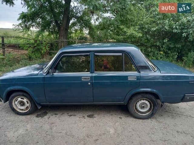 Зеленый ВАЗ 2107, объемом двигателя 1.45 л и пробегом 106 тыс. км за 1520 $, фото 1 на Automoto.ua